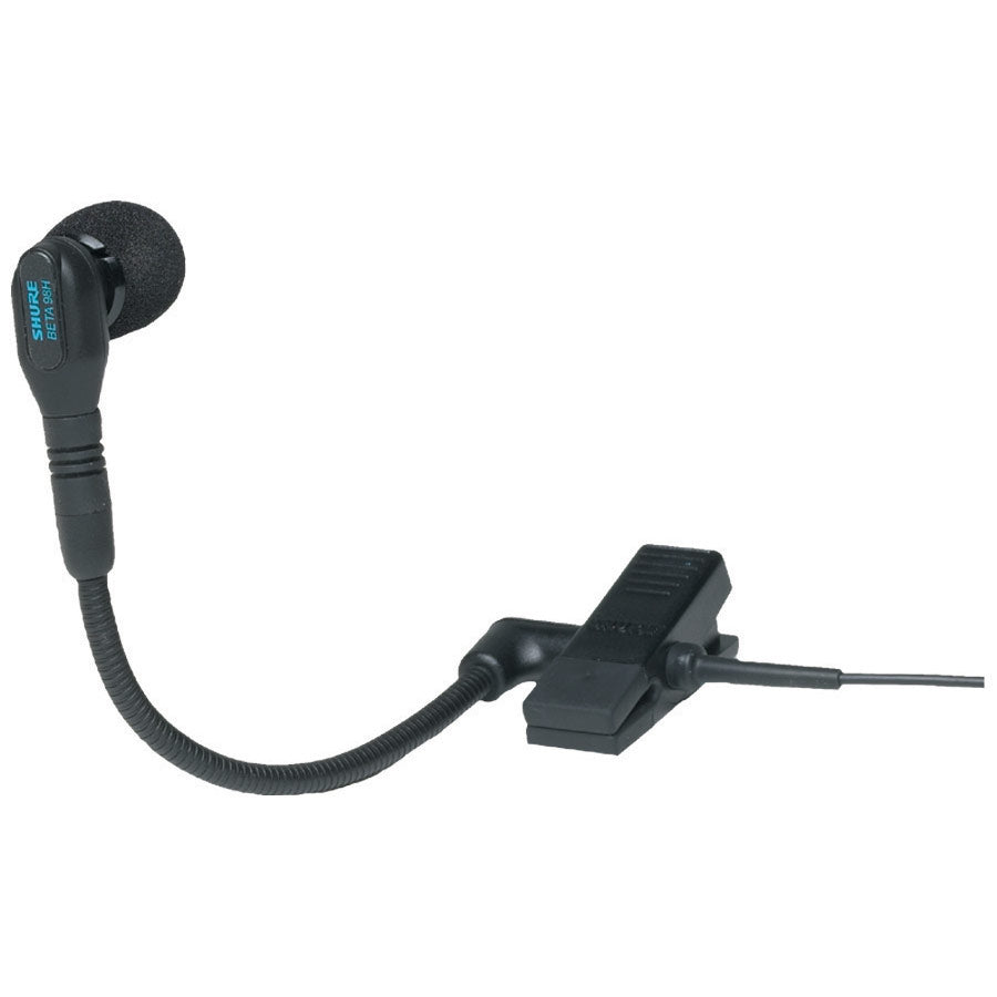 Shure WB98H/C Beta 98 Clip-On Condenser Instrument Microphone with TA4F Connector