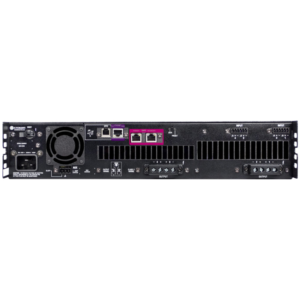 Crown DCI 4|1250DA DriveCore Install Dante 4-Channel Power Amplifier