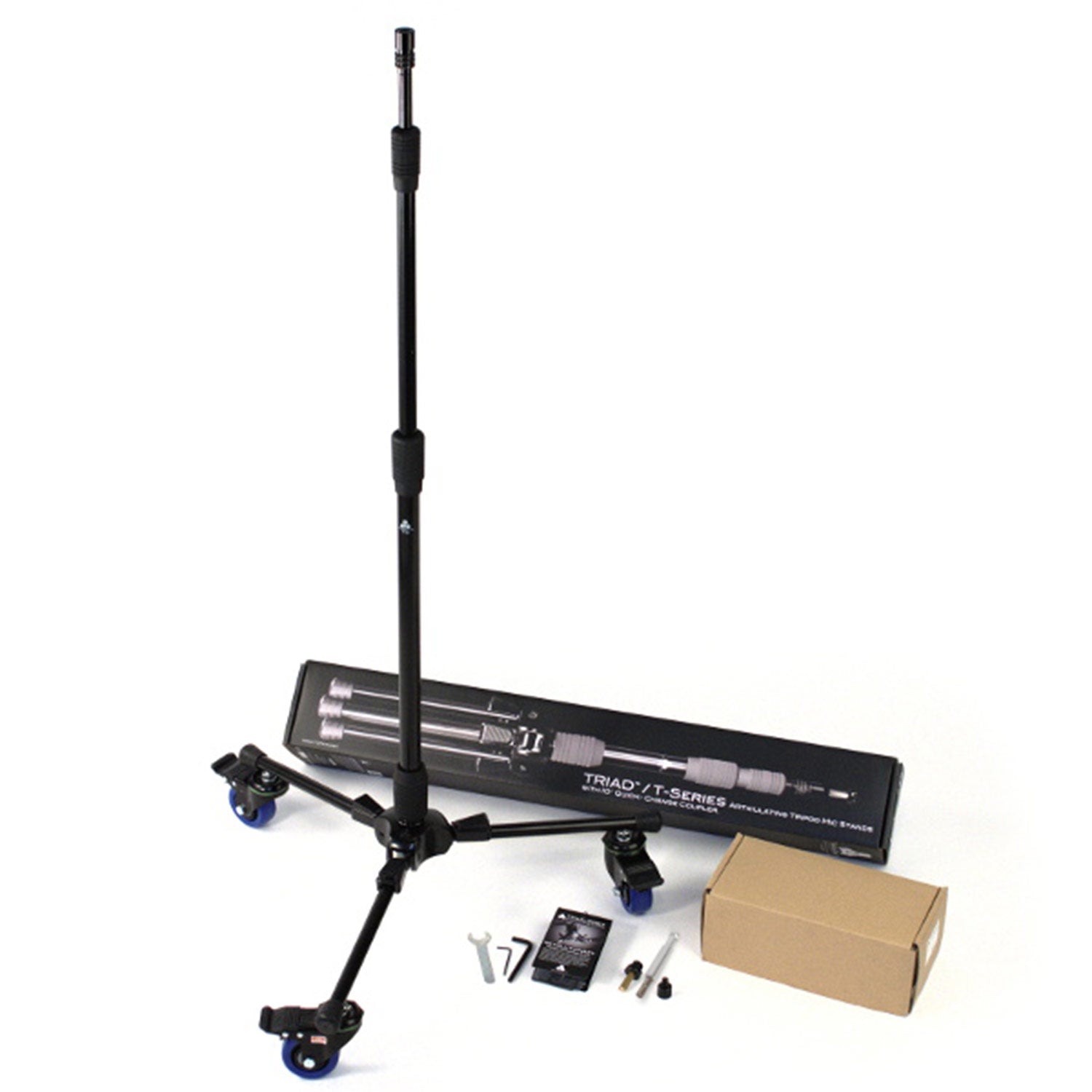 Triad-Orbit Triad-T3C Tall Tripod Microphone Stand with Casters