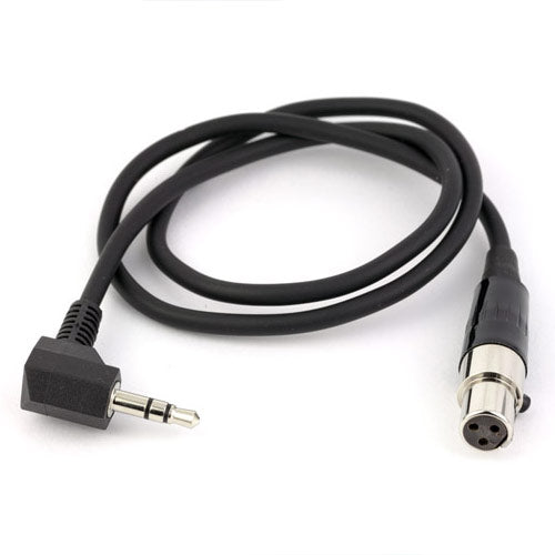 Lectrosonics MCLRTRS - Ta3F to Right Angle 3.5mm Mini Jack Cable