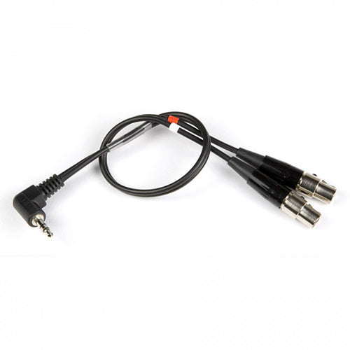Lectrosonics MCSRTRS - Mini 3.5mm to Dual TA3F Cable for SR Series