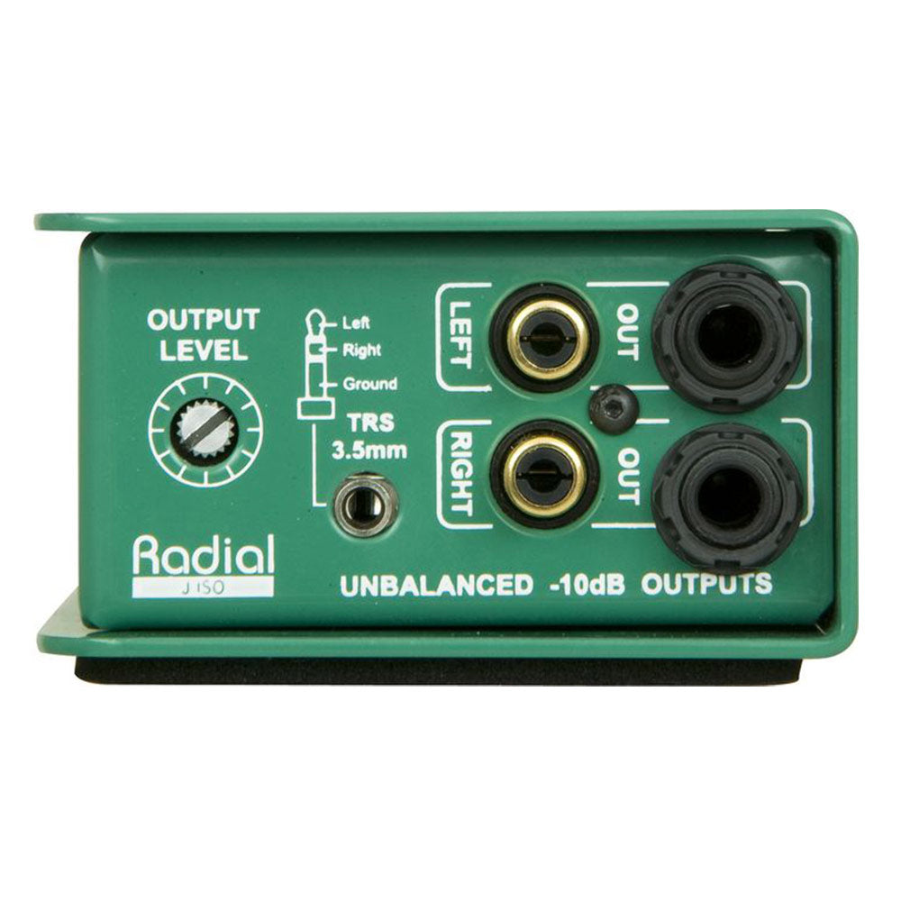 Radial Engineering J-ISO Stereo +4 to -10dB Line Level Converter
