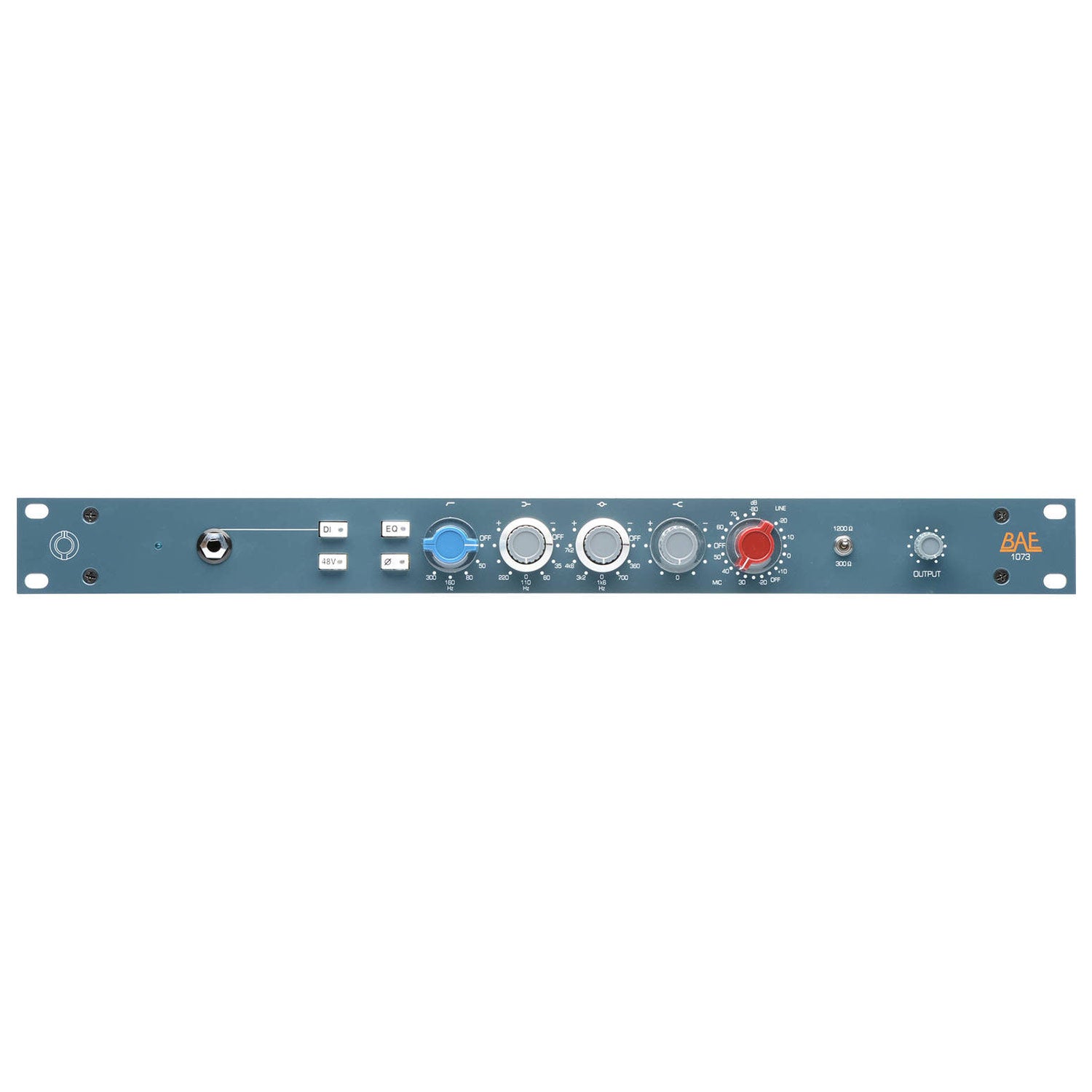BAE 1073 Rackmount Mic Preamp and Equalizer (Matched Pair with PSU)