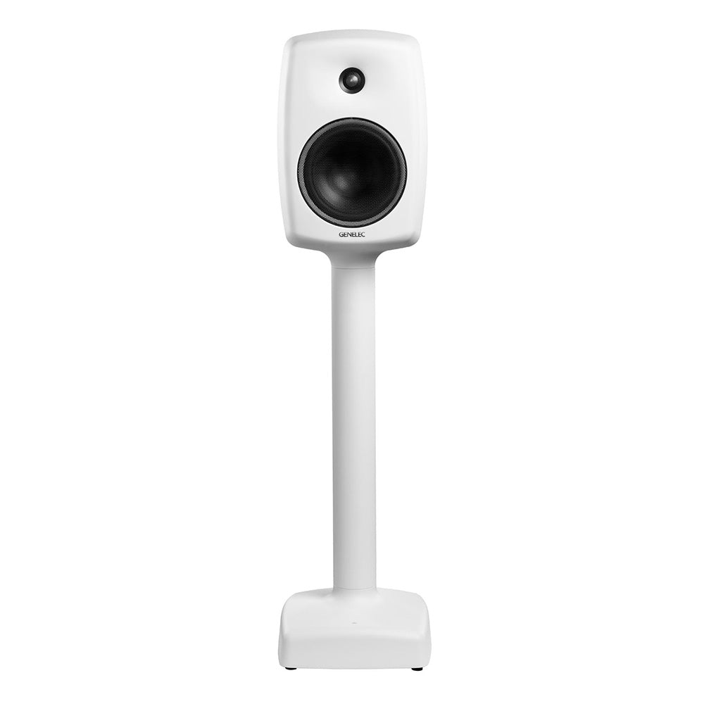 Genelec 6040BRWM - Floor-Standing Smart Active Loudspeaker (White / Black Grille)