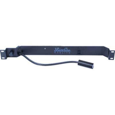 Littlite RL-10-SE Raklite Single Gooseneck Lamp with 240V Power Supply for One Space Rack Mounting