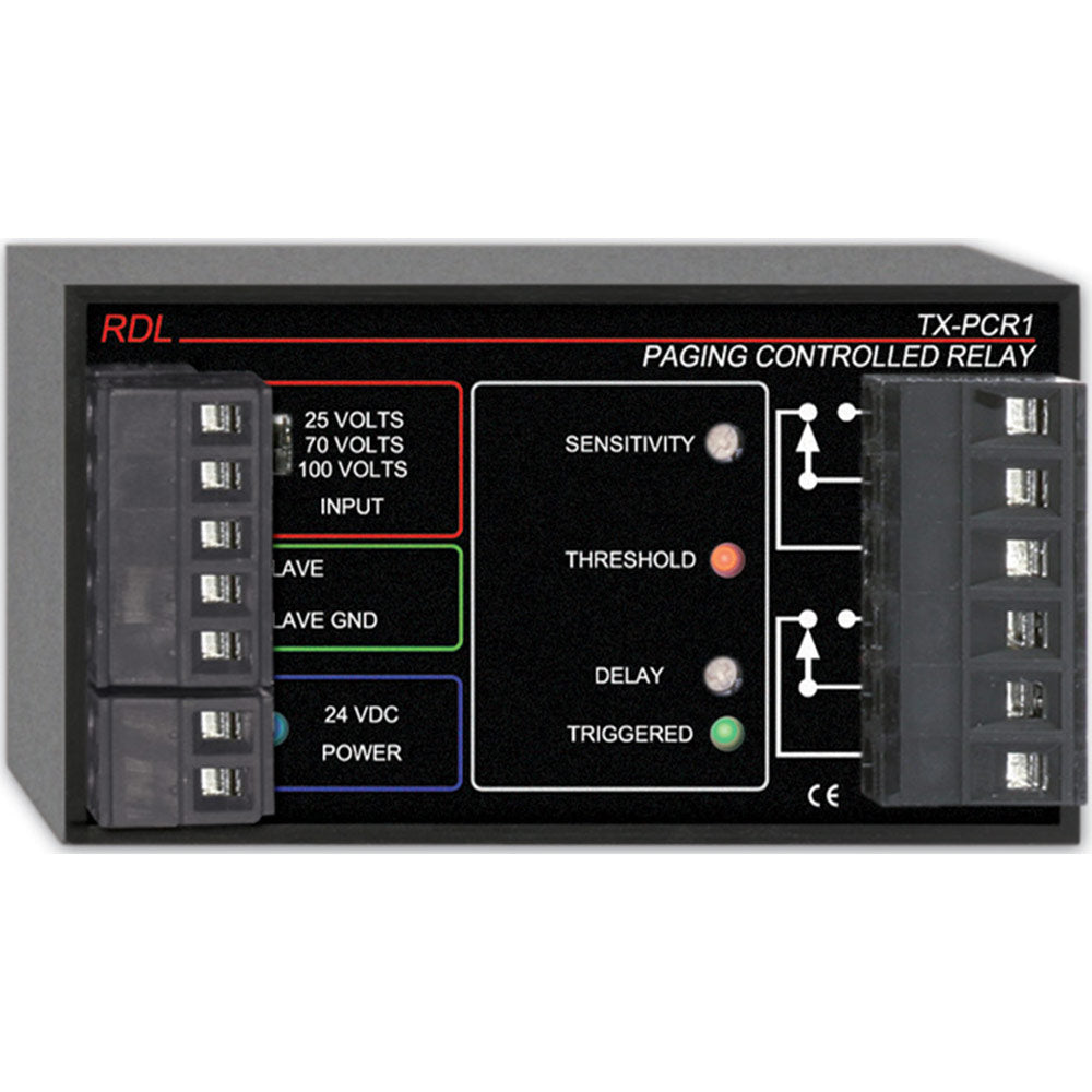 RDL TX-PCR1 Paging Controlled Relay