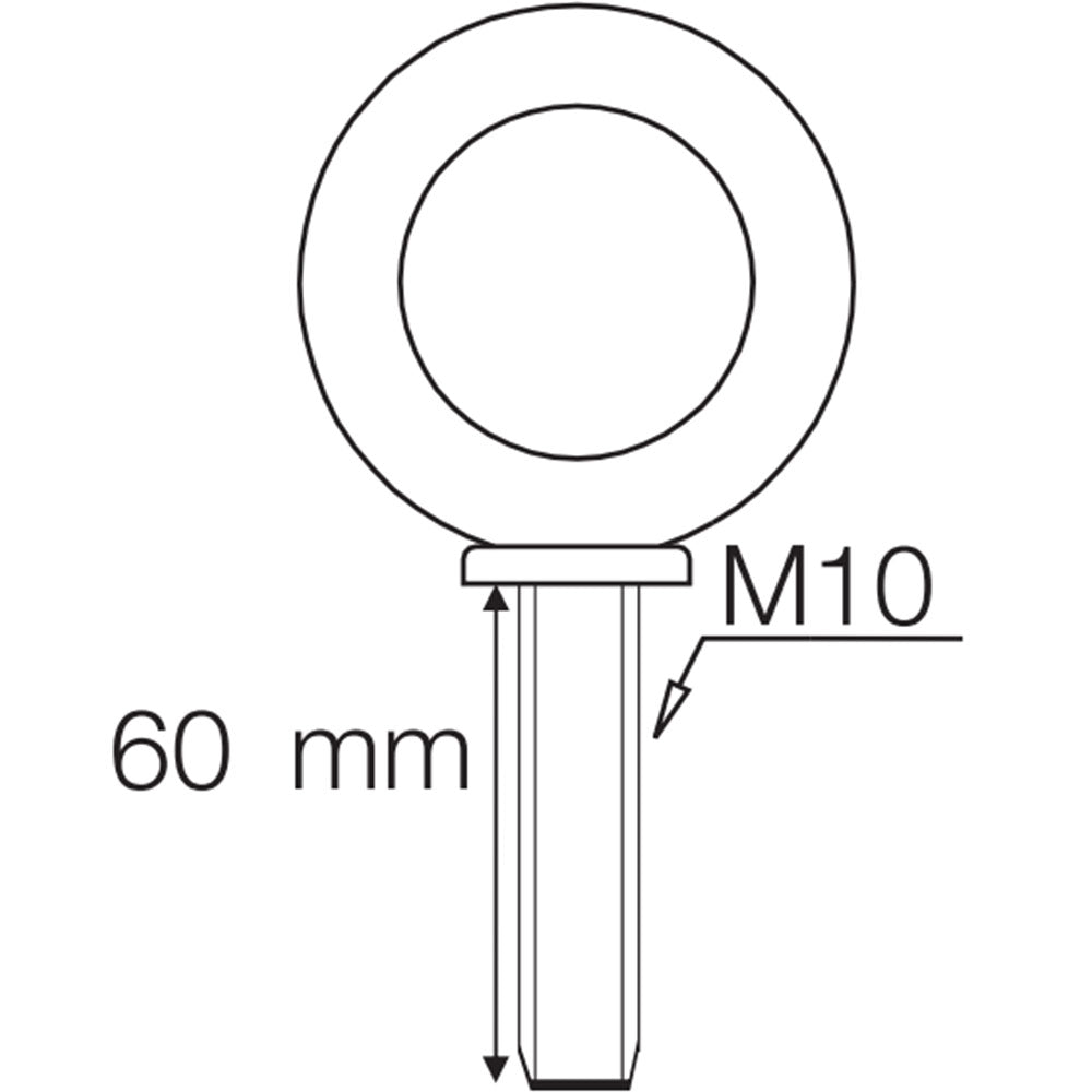 DAS ANL-5 - Eyebolt and Carabiner Set for DAS Loudspeakers