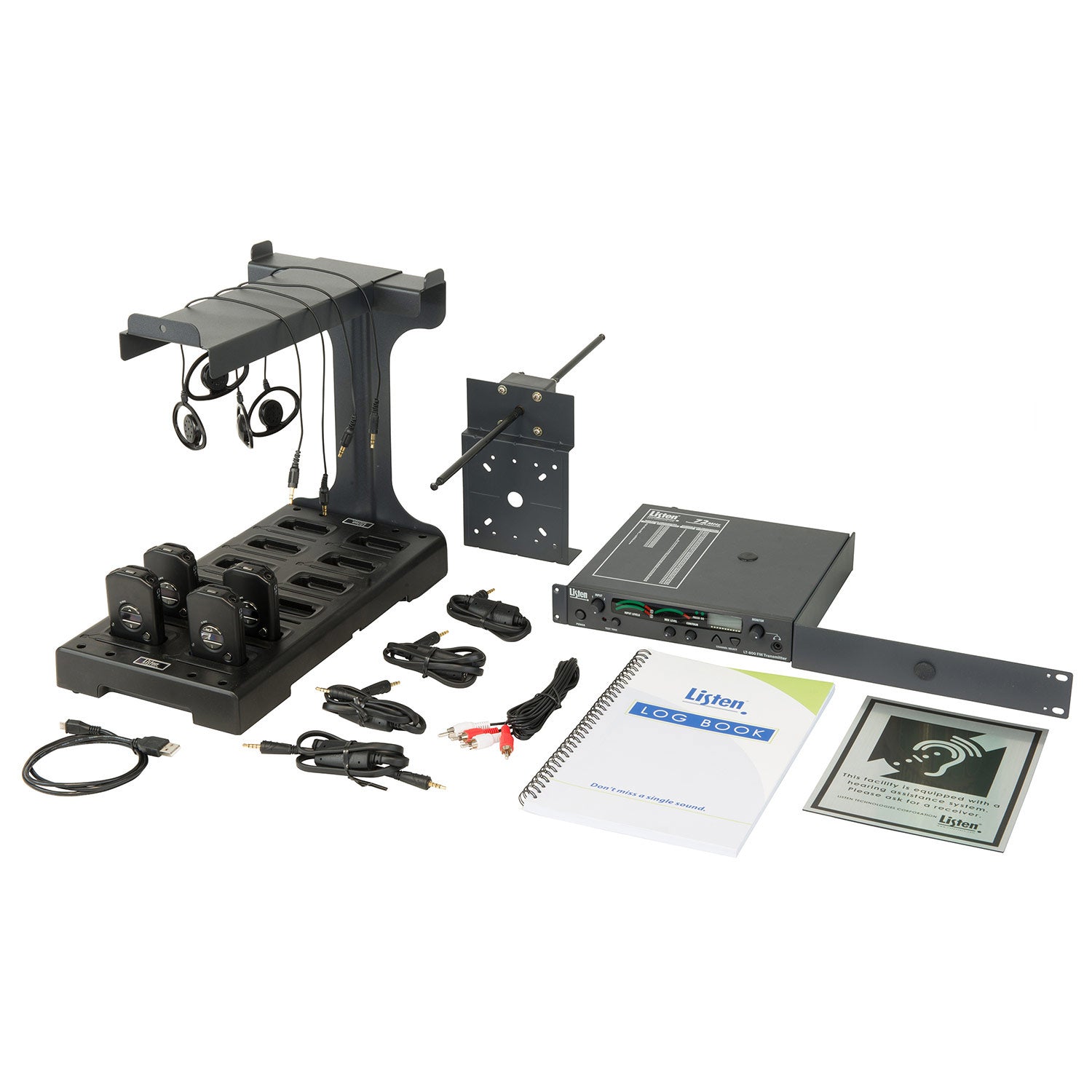 Listen Technologies LS-71-072 - Listen iDSP Advanced Level IV Stationary RF System (72 MHz)