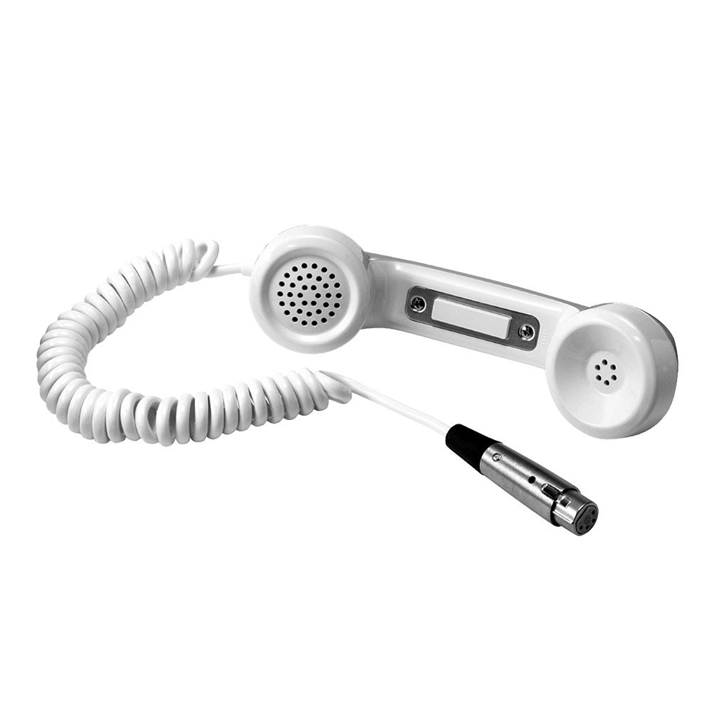 RTS HS-6A RTS Push-To-Talk Intercom Handset (White)