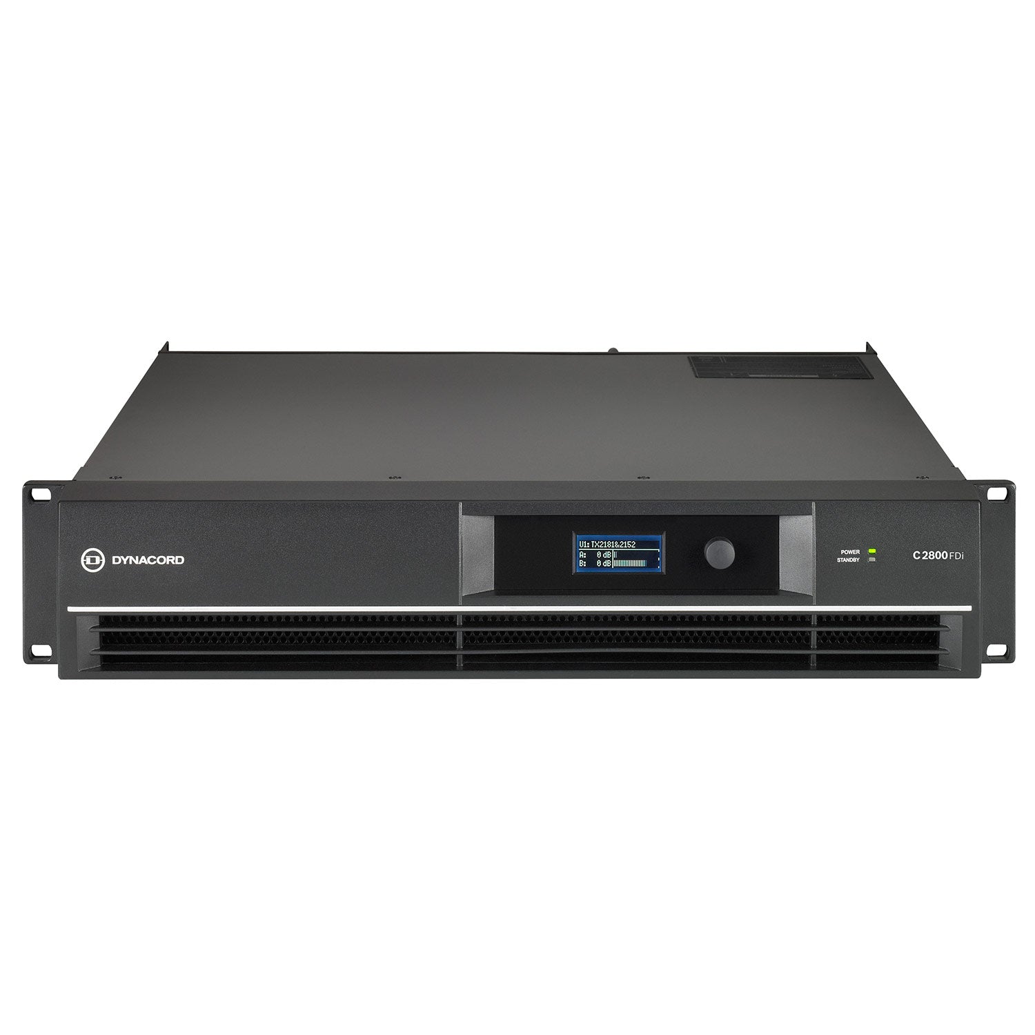 Dynacord C2800FDI 2-Channel 2x1400W Installation DSP Power Amplifier
