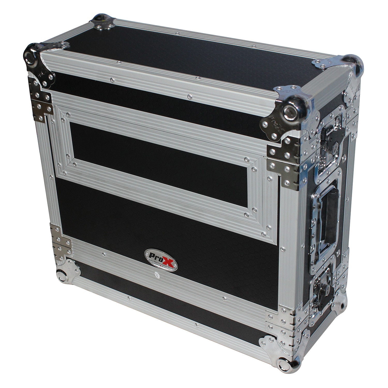 ProX XS-2WM2DR - 2X Wireless Microphone Case With 2U Rack Drawer