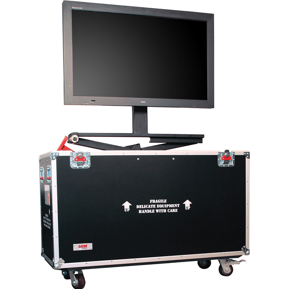 Gator G-TOURLCDLIFT65 ATA Road Case that fits most LCD and Plasma Screens up to 65"