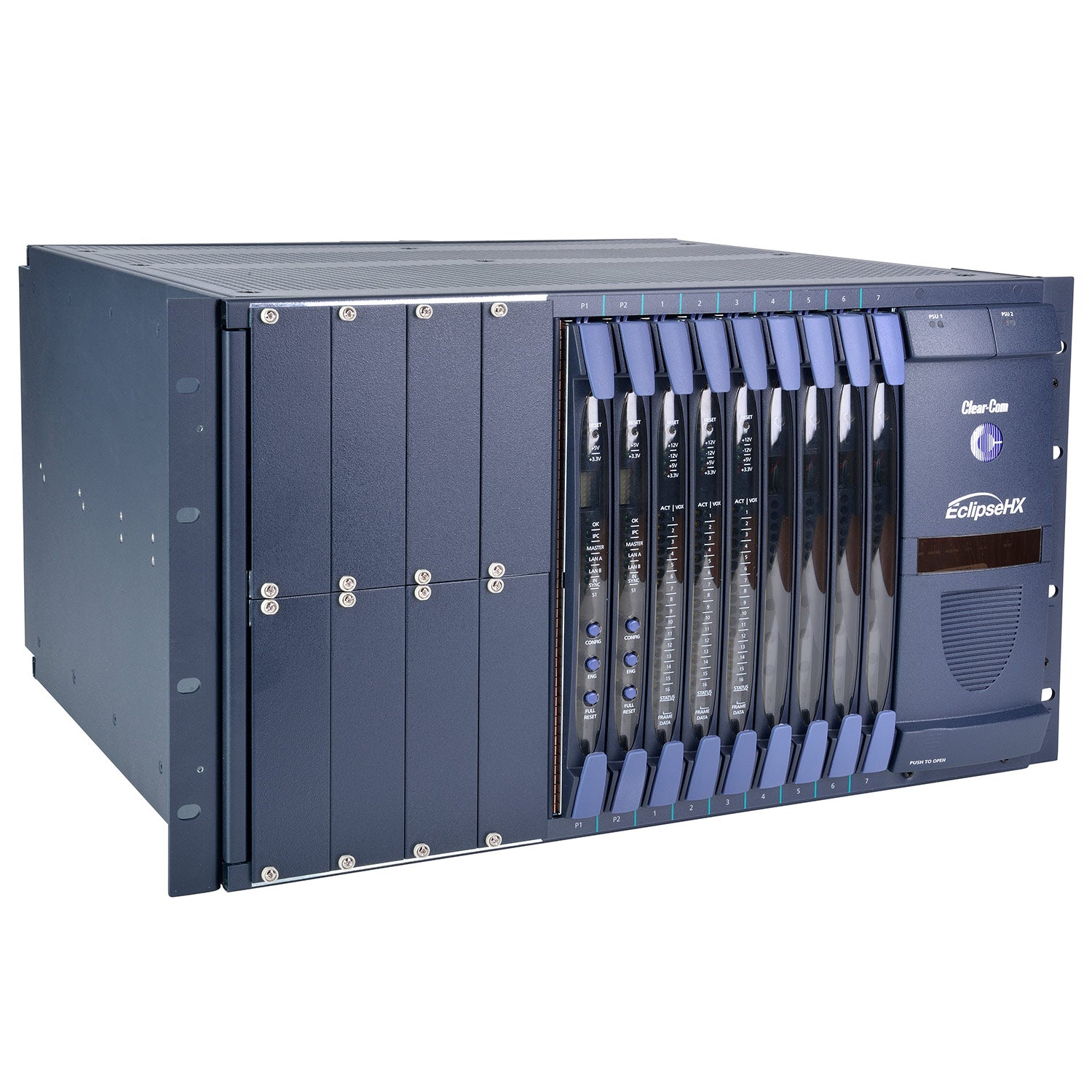 Clear-Com ECLIPSE-HX-MEDIAN-16P - Eclipse HX Median Modular Intercom Frame (16 Analog Ports / 2 CPU)