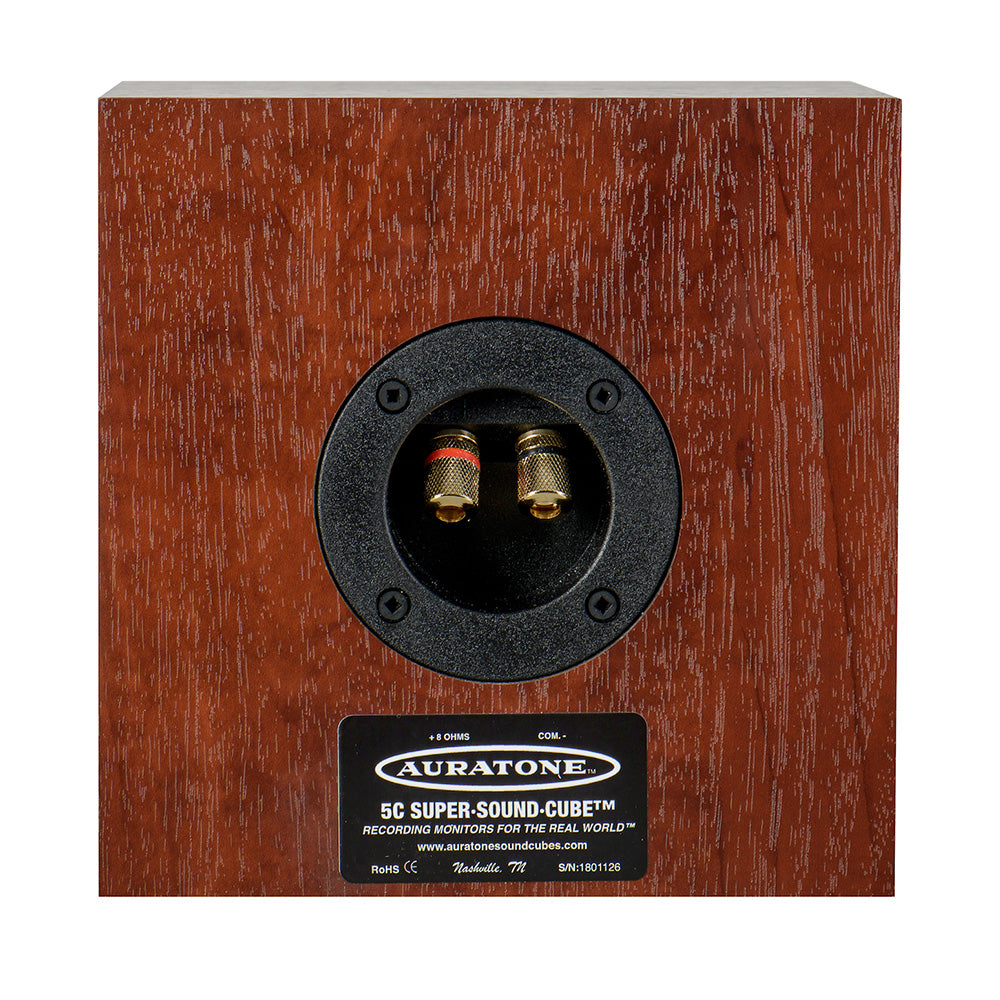 Auratone 5C Super Sound Cube Passive Full Range Monitor (Mahogany/Single)