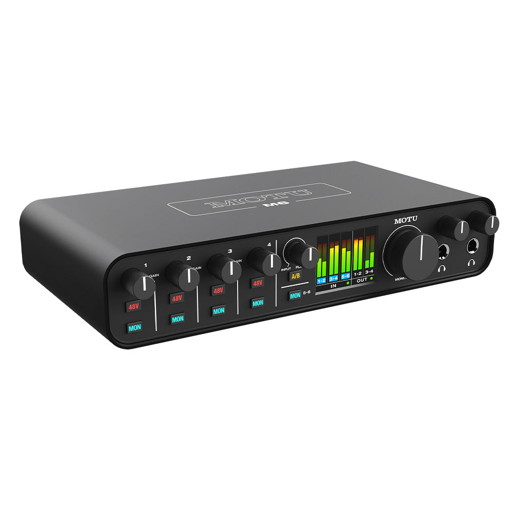 MOTU M6 6in4out USBオーディオインターフェイス MOTU M6 - 6-Input 4-Output USB-C Audio Interface