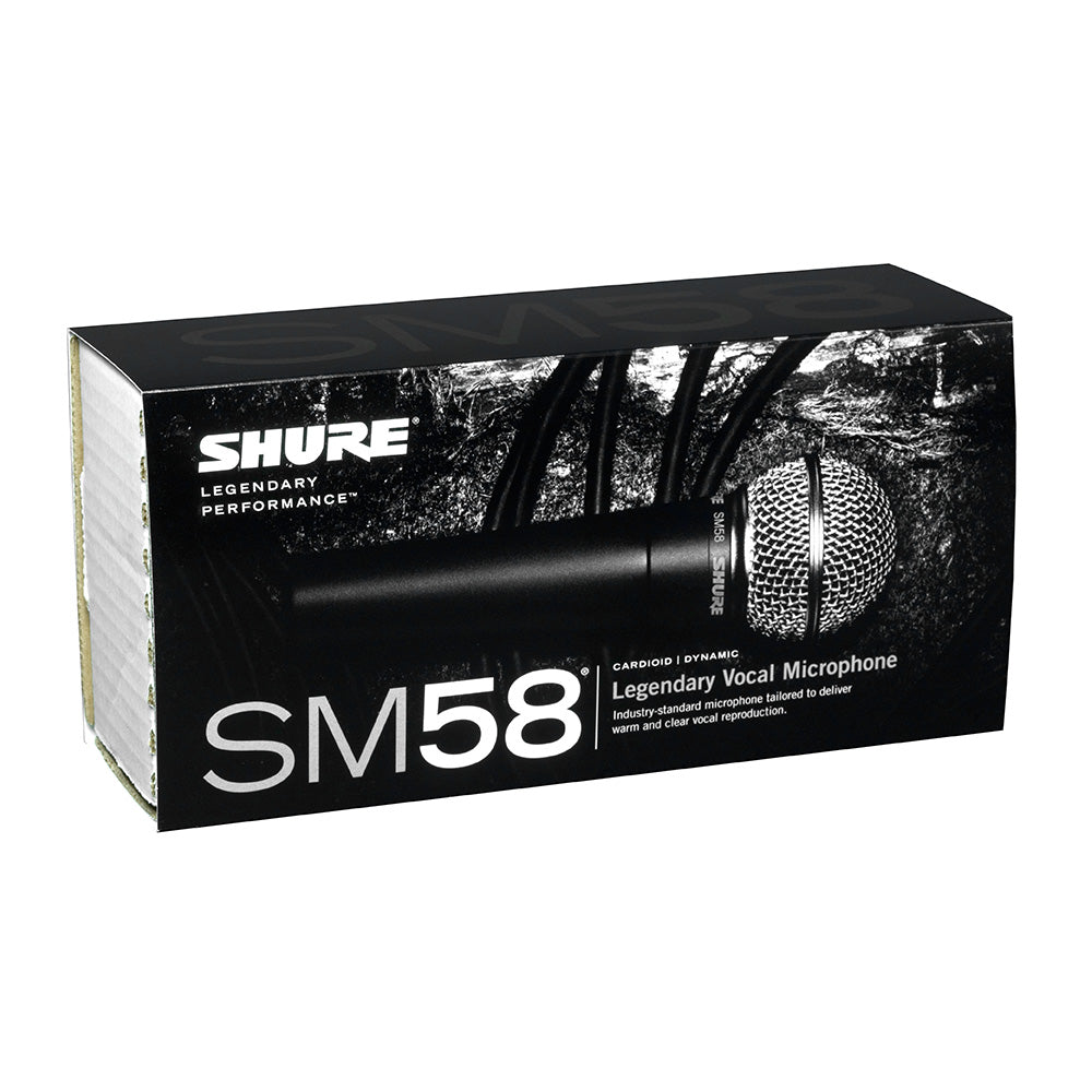 Shure SM58-LC Cardioid Dynamic Handheld Vocal Microphone