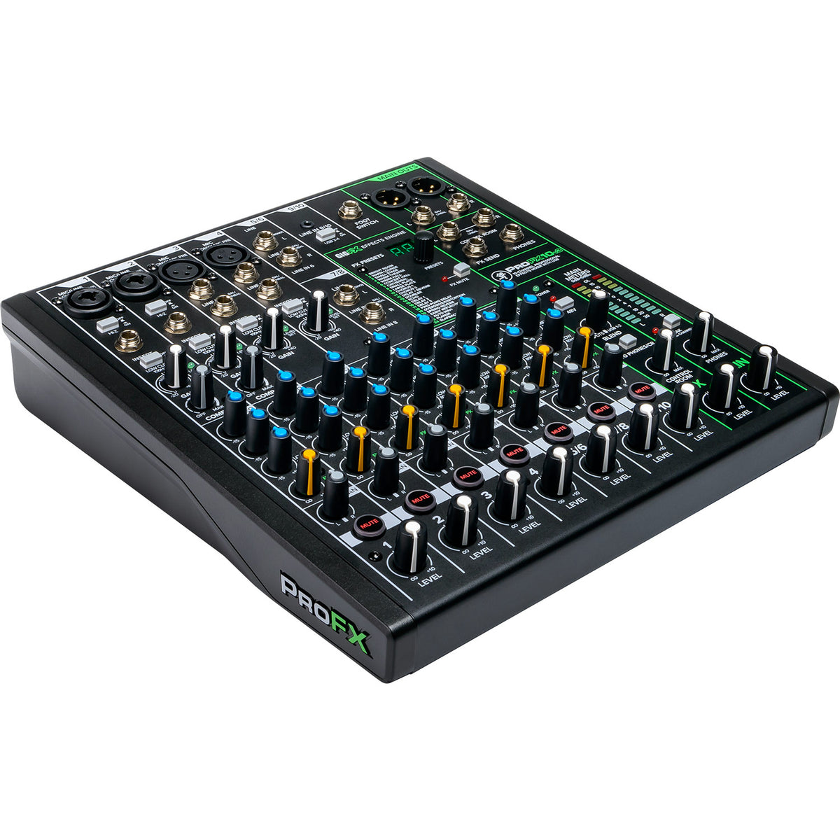 Mackie ProFX10v3 10 Channel Professional Effects Mixer With USB