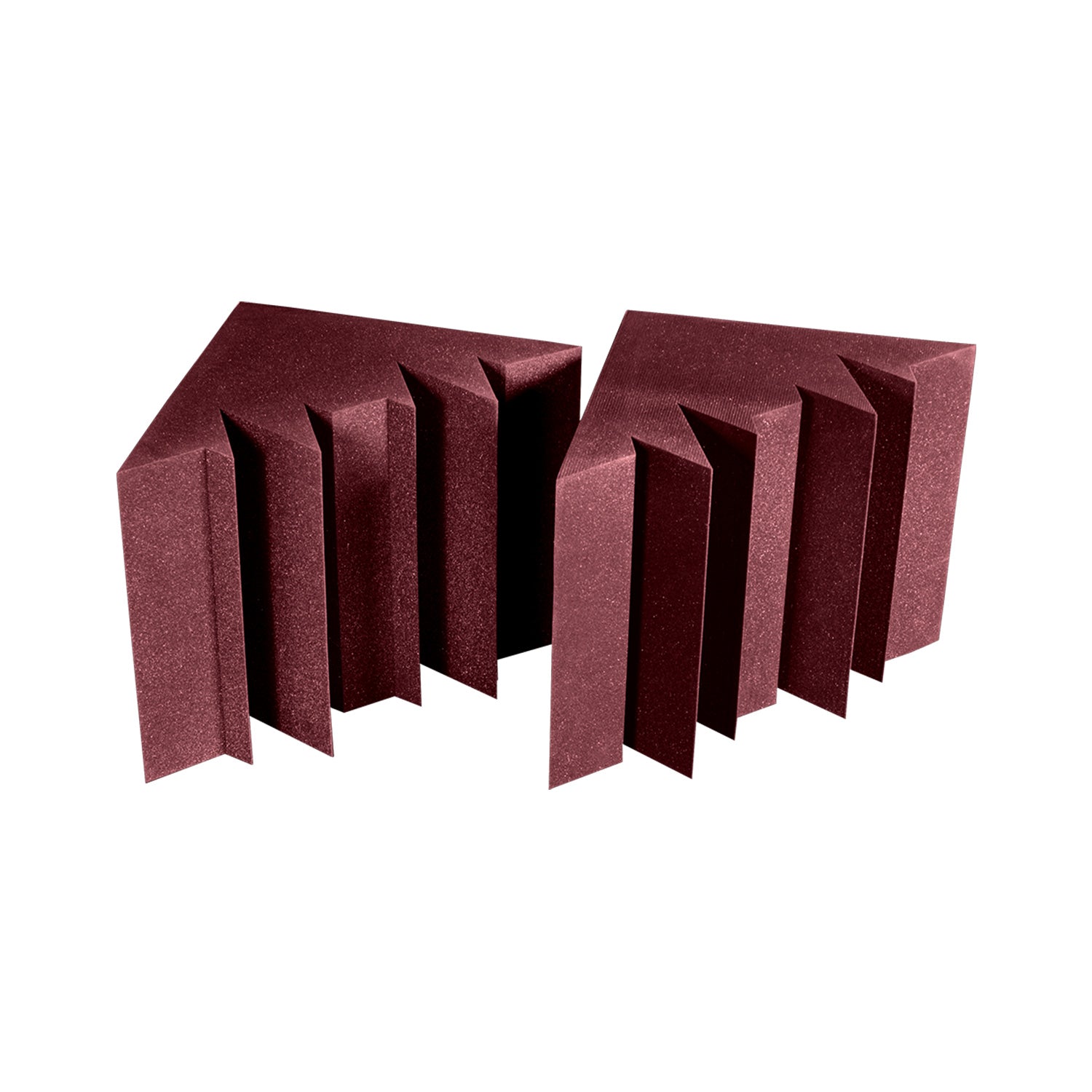 Auralex MegaLENRD Large Foam Corner Bass Trap (Burgundy, Box of 2)
