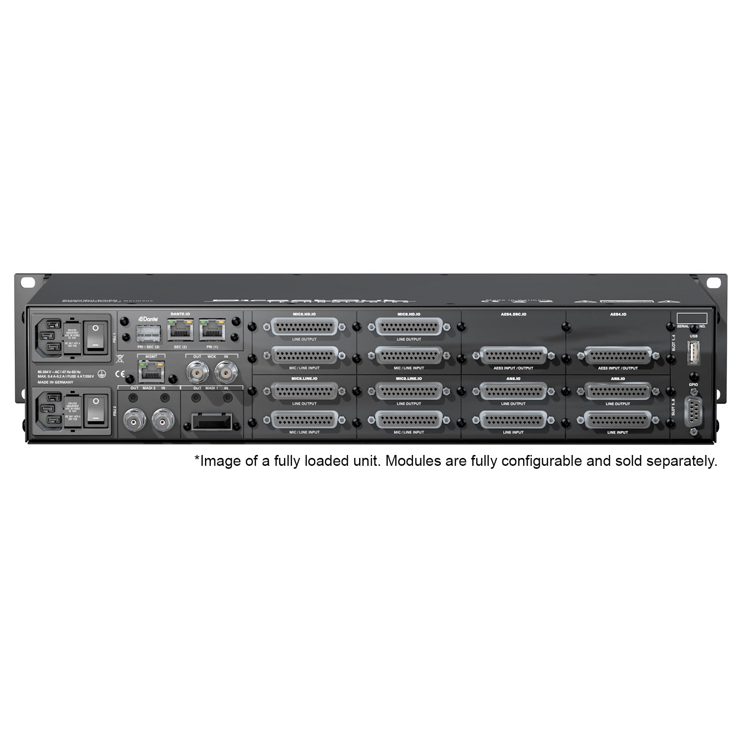 DirectOut PRODIGY.MC - Modular Audio Converter (Chassis Frame)