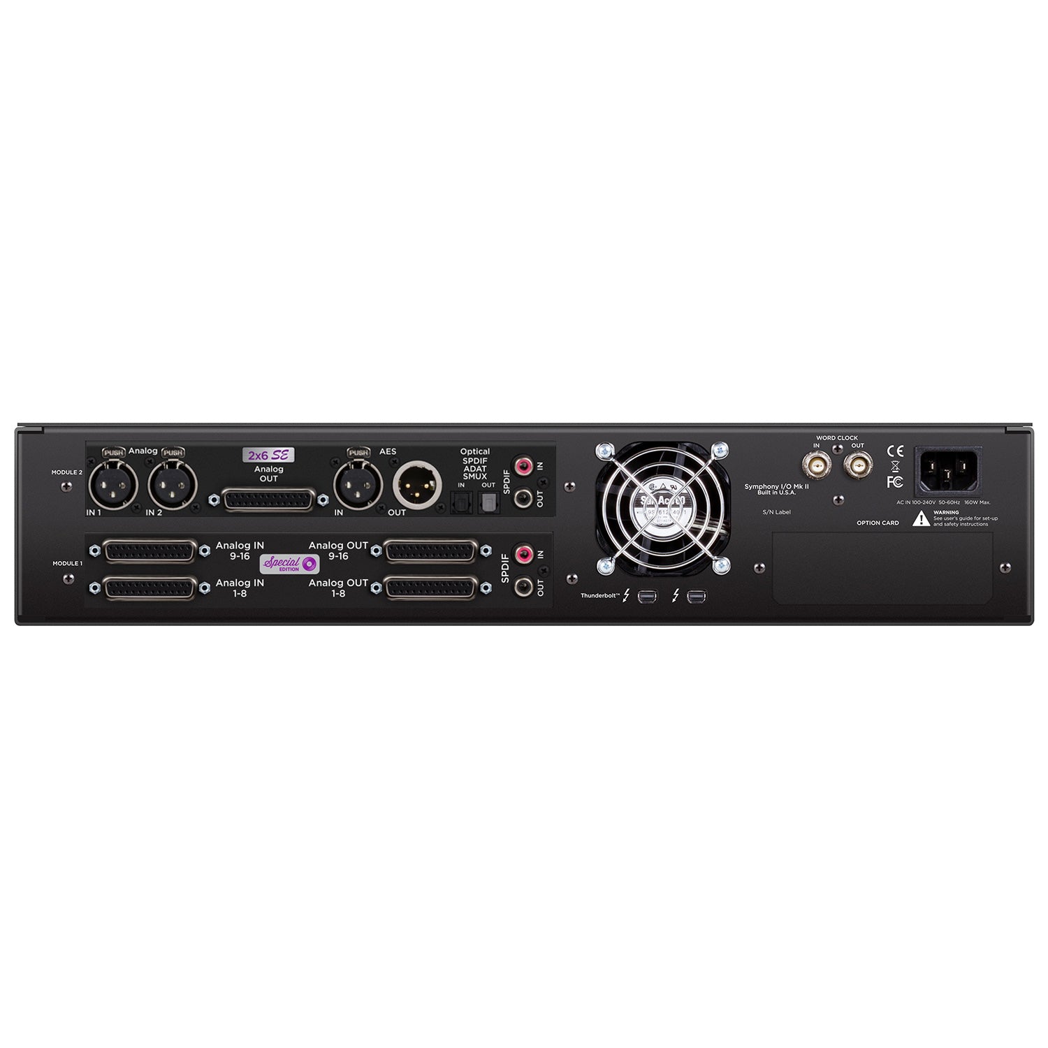 Apogee Symphony I/O MkII SE - Flagship Audio Interface (Thunderbolt / 16x16 Analog / 2x6 Analog)