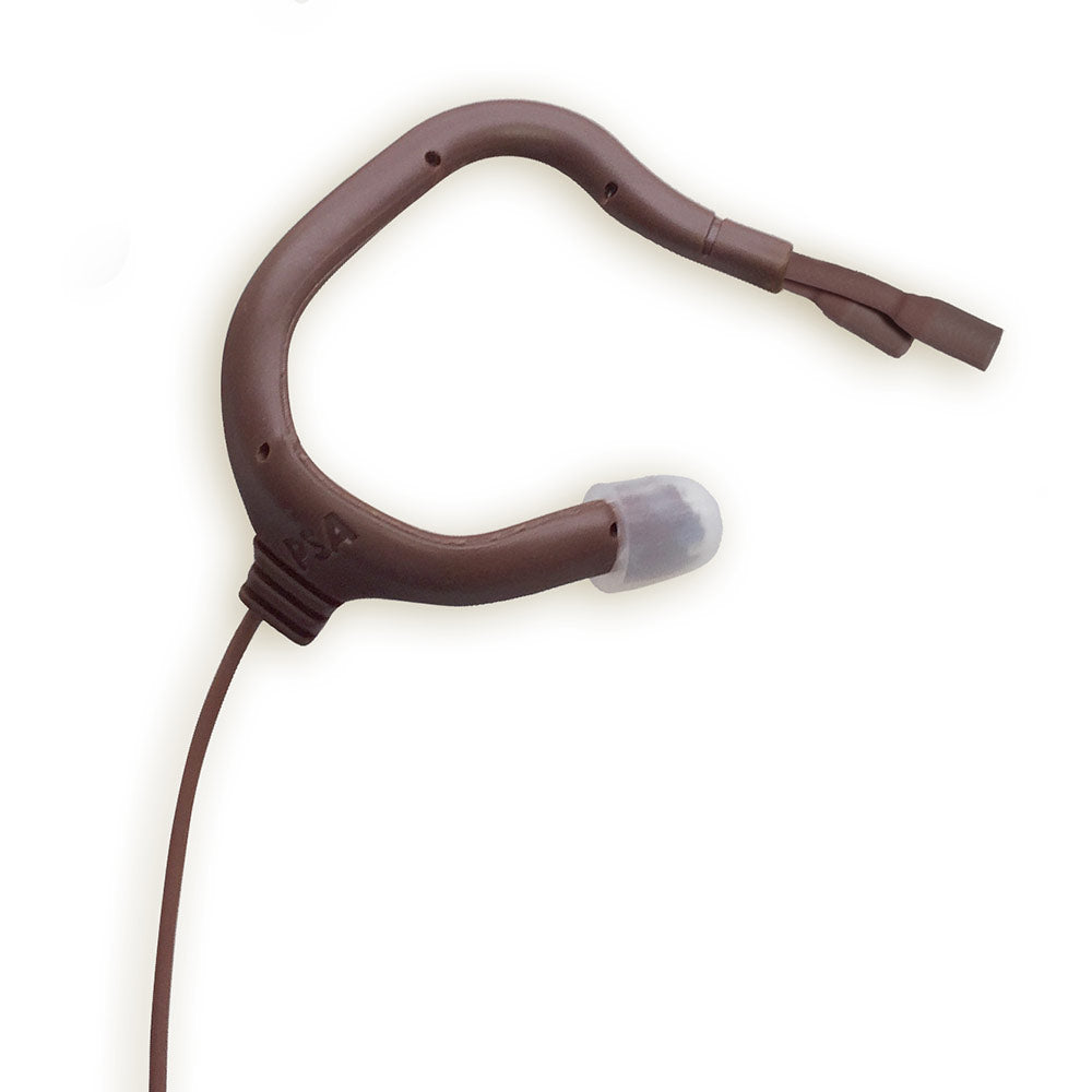Point Source Audio EO2-8WL-XSH-BR - EMBRACE Omni Dual-Element Earworn Microphone (Brown / TA4F)