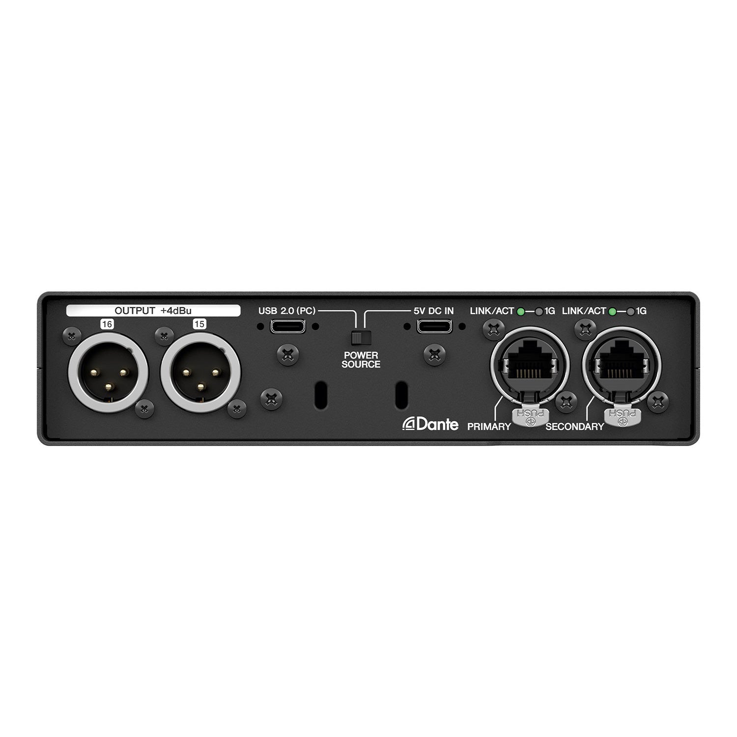 Yamaha RUio16-D - Dante / Analog / USB Audio Interface