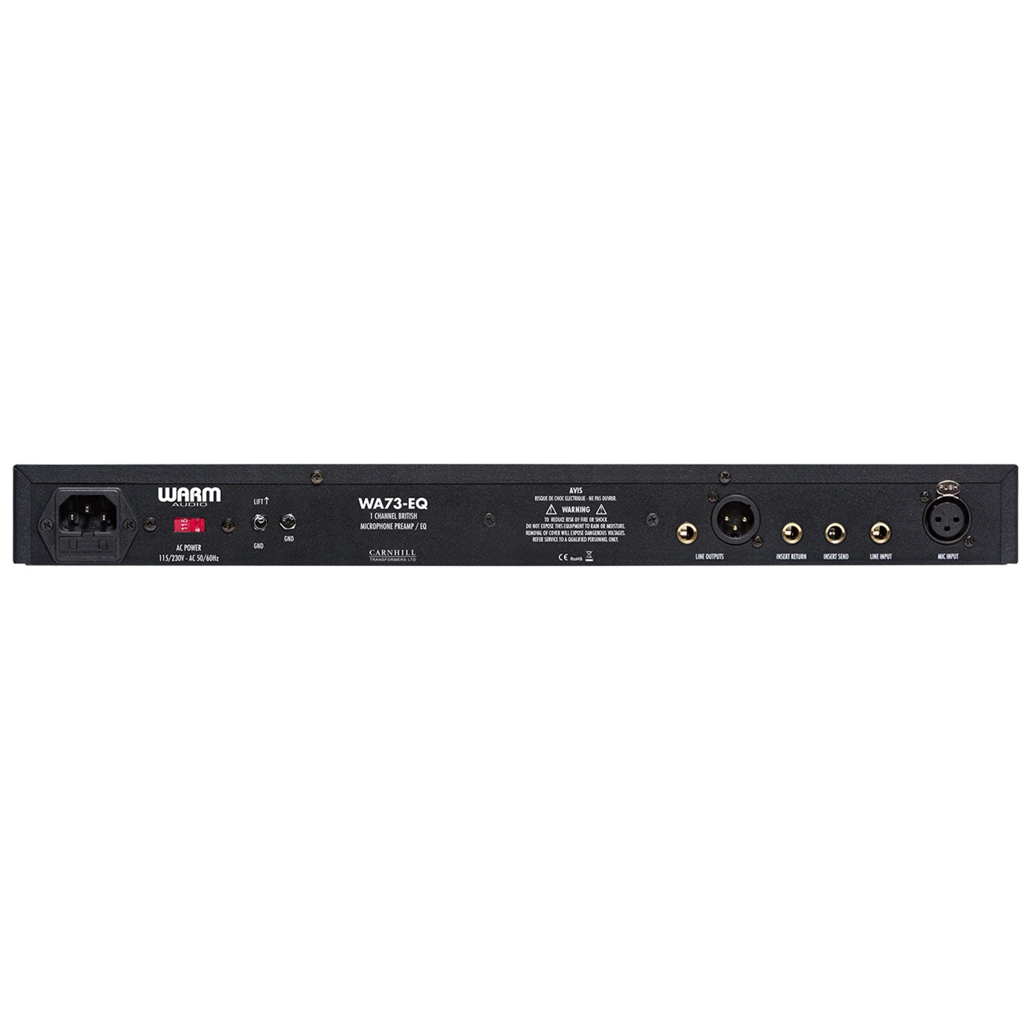 Warm Audio WA73EQ Single Channel Microphone Preamp with EQ