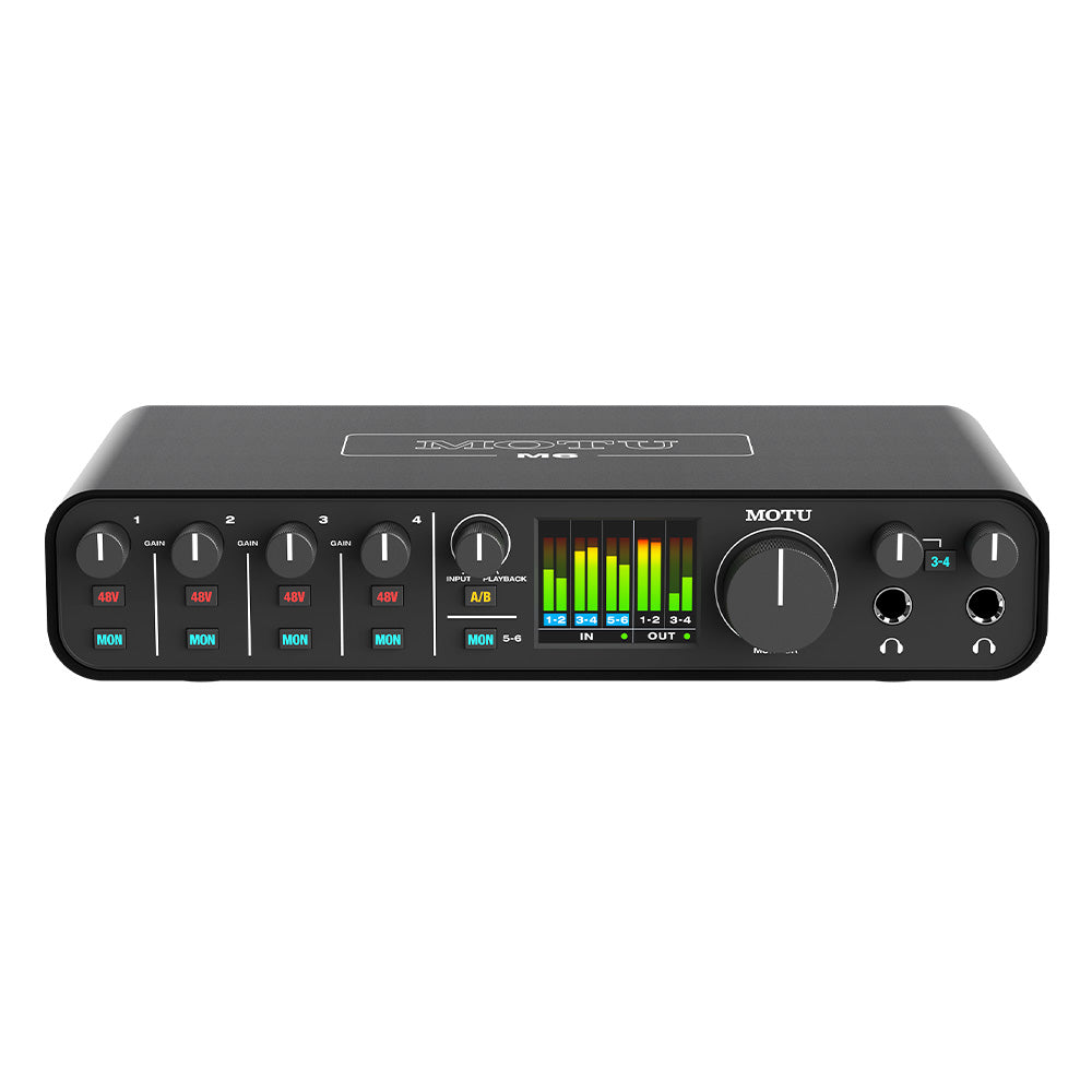MOTU M6 - 6-Input 4-Output USB-C Audio Interface
