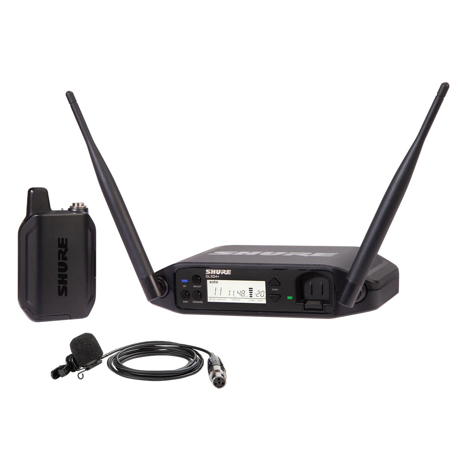 Shure GLXD14+/85M - Digital Wireless Lavalier System with WL185m