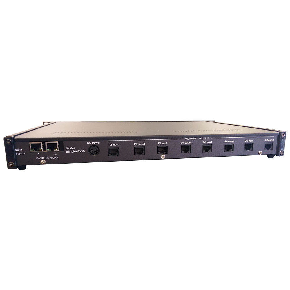 Arrakis Systems Simple-IP-8A AES67 Dante to 8-Channel Analog Interface