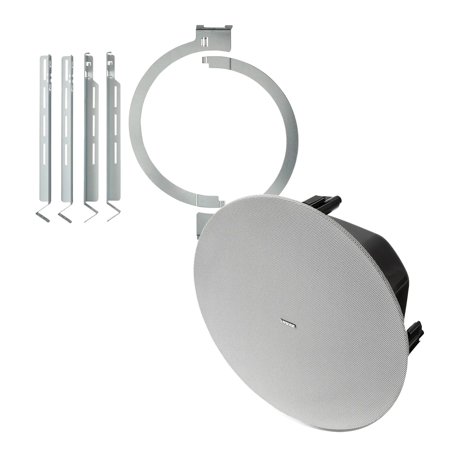 Shure MXP-5W-TB-V - Ceiling-Mount Passive Loudspeaker (White with Tile Bridge)