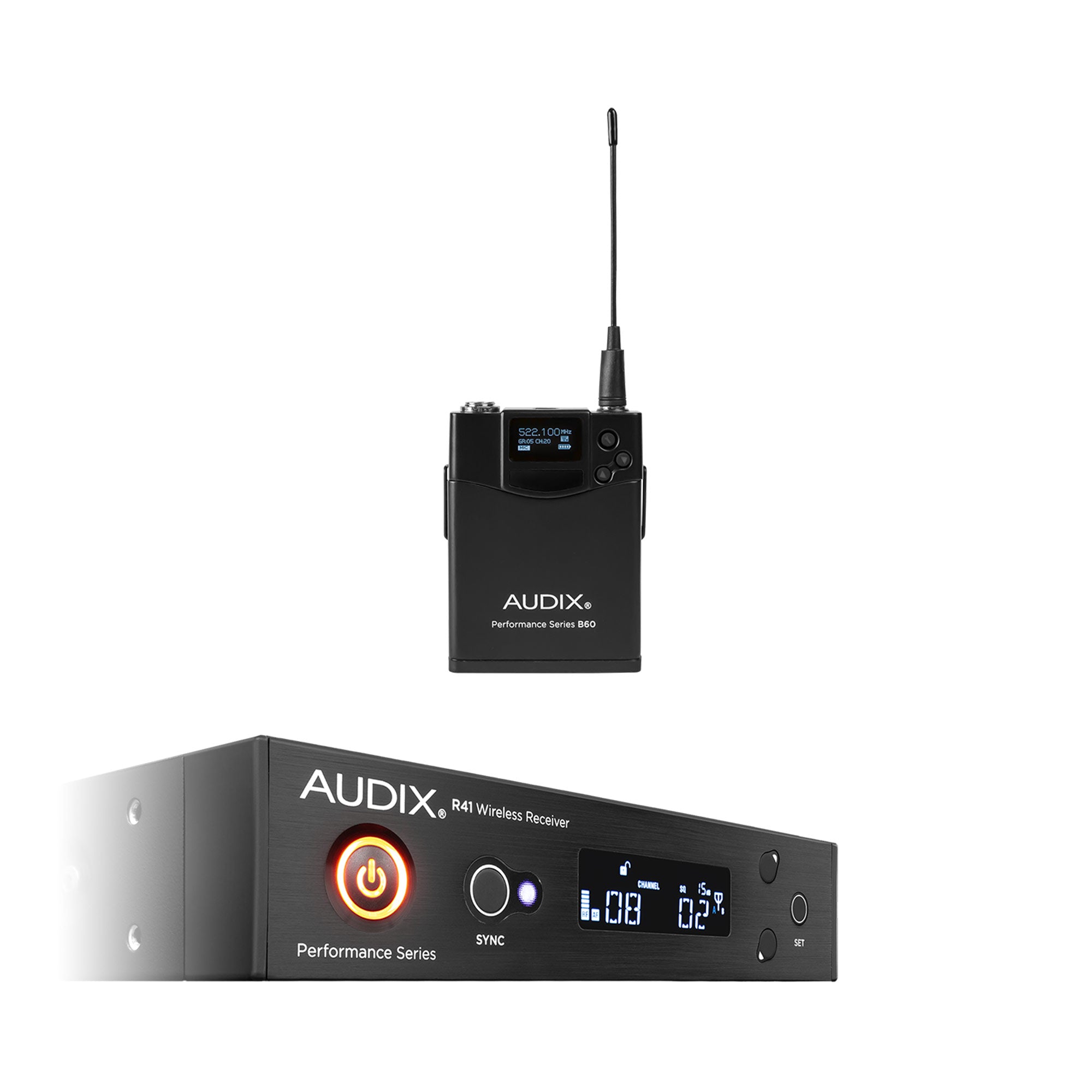 Audix AP41 BP Bodypack Wireless System (B Band / 554-586 MHz)