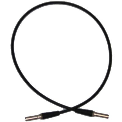 Canare VPC003F Black BNC Video Patch Cord - 3 Feet