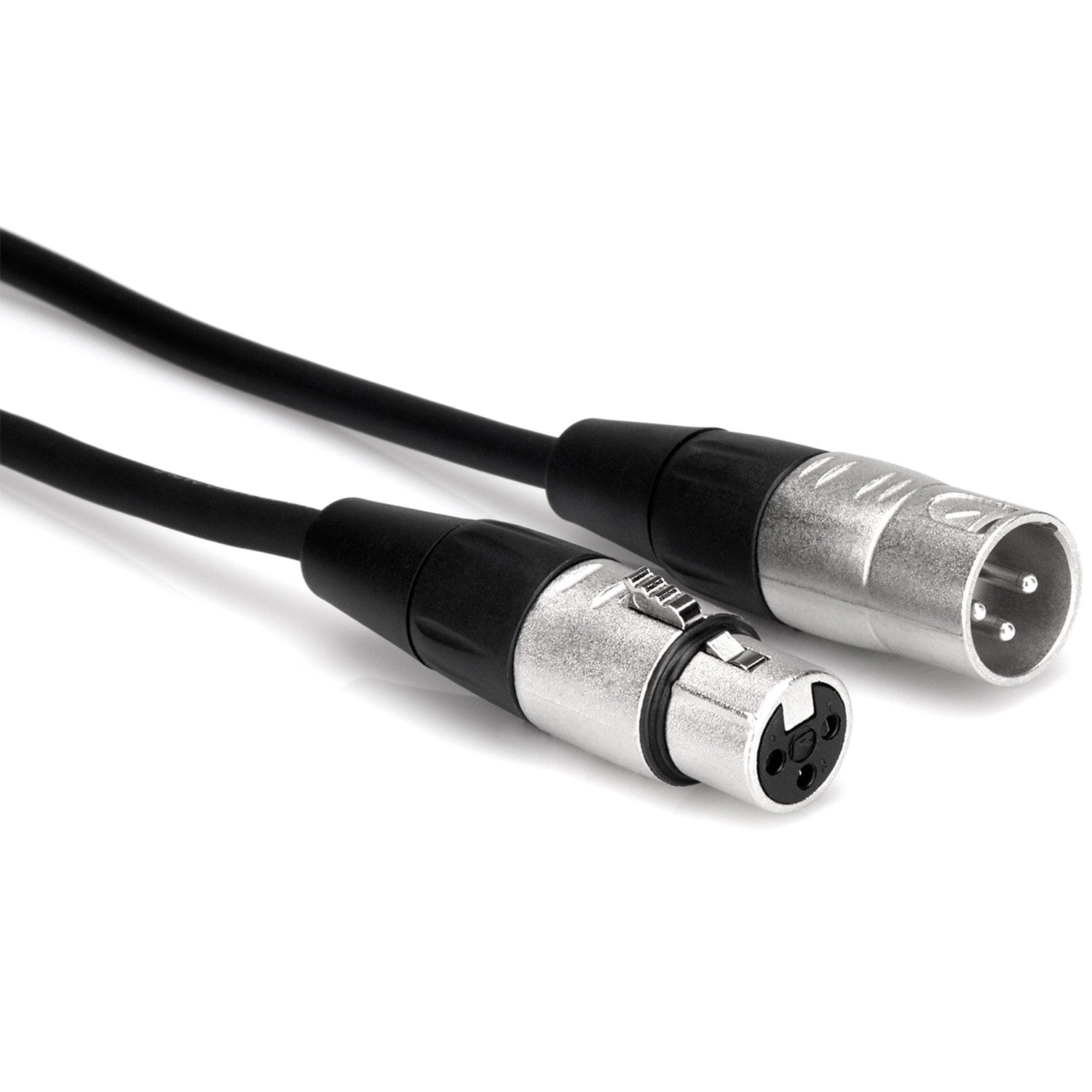 Hosa HXX-005 Pro Balanced Interconnect, REAN XLR3F to XLR3M, 5 feet
