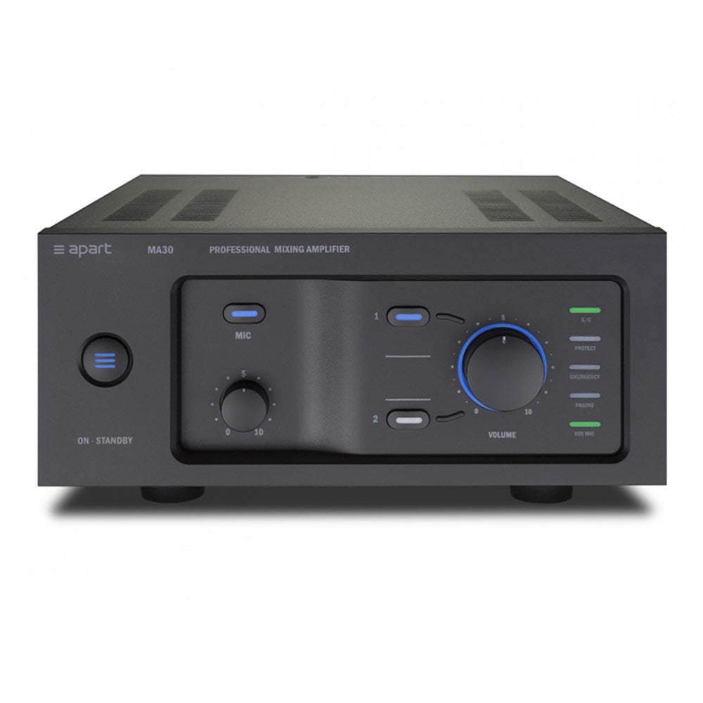 Biamp MA30 Half-Rack 30-Watt Mixer Amplifier