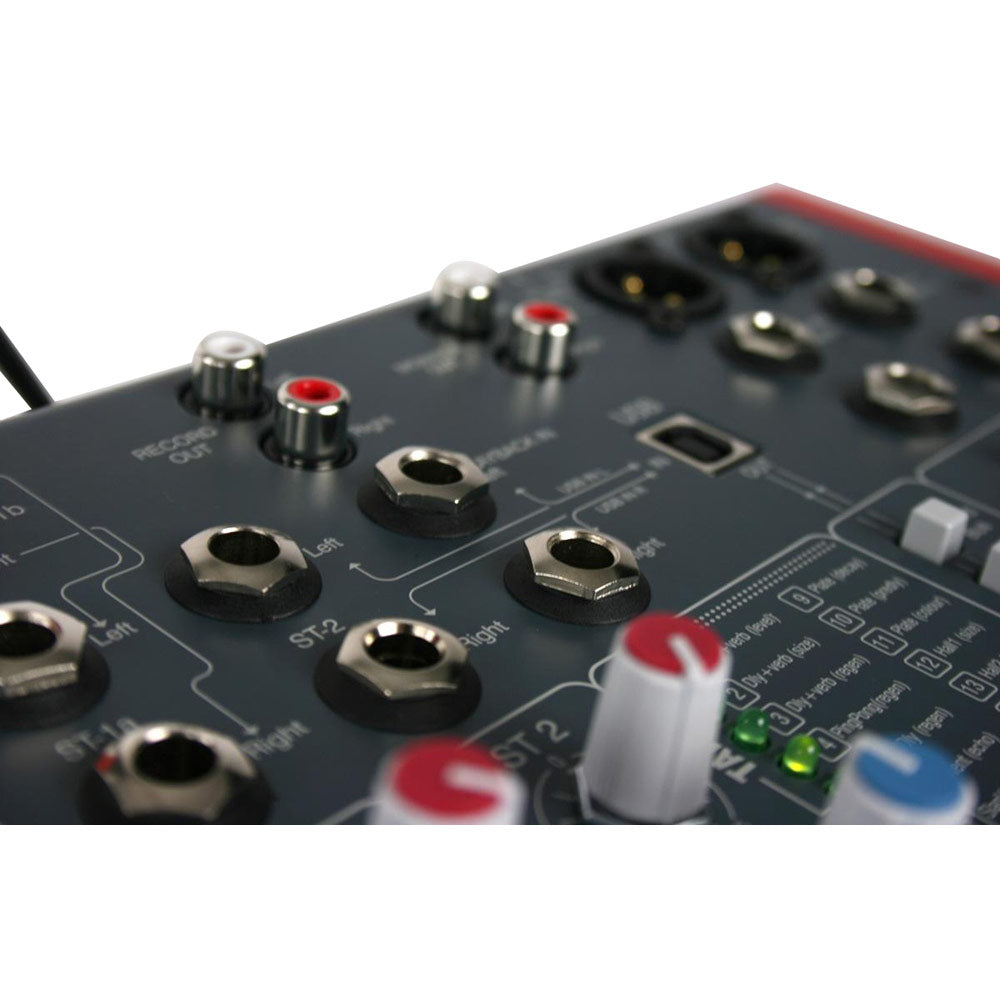 Allen and Heath ZED-60-10FX Compact Live/Recording Mixer (with USB and FX)