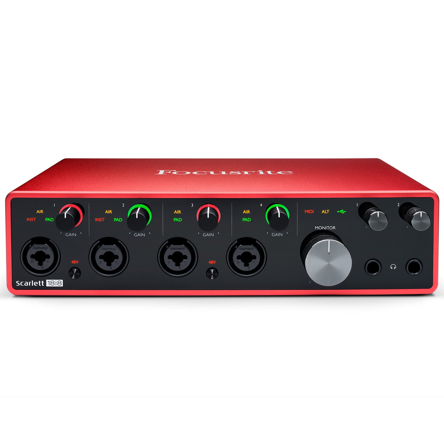 Focusrite Scarlett 18i8 3rd Gen 18-In, 8-Out USB Audio Interface