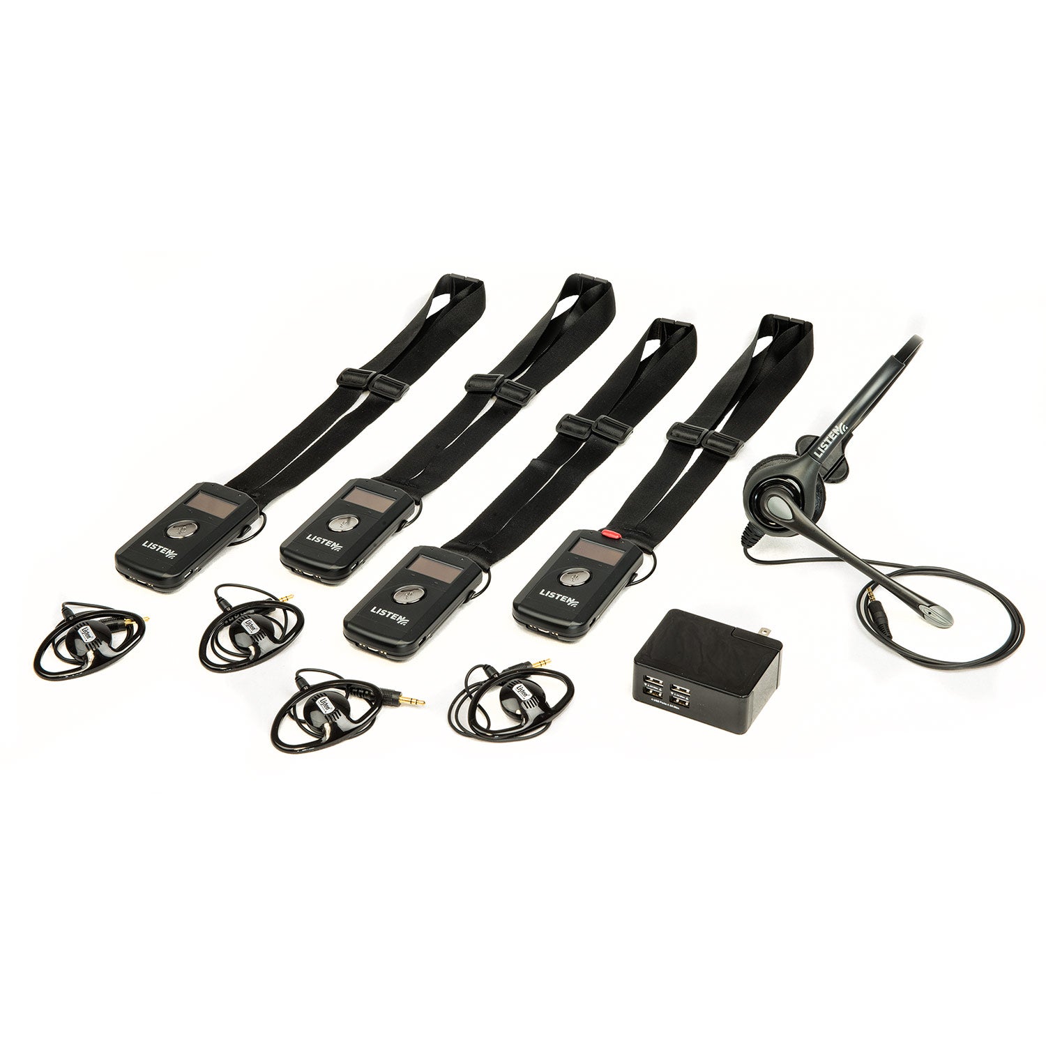 Listen Technologies LKS-1 ListenTALK Base-4 Assistive Listening System