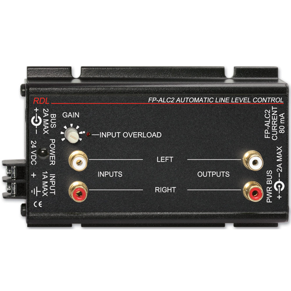 RDL FP-ALC2 Automatic Level Control 2-Channel Phono In/Out