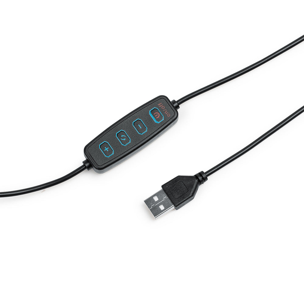 Gator GFW-RINGLIGHTTRIPD - Ring Light Round Base Tripod Stand with Phone Clamp