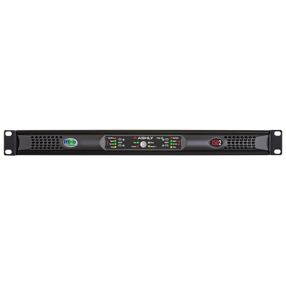 Ashly Audio mXa 1502 - 8-Input 2-Output Mixer Amplifier