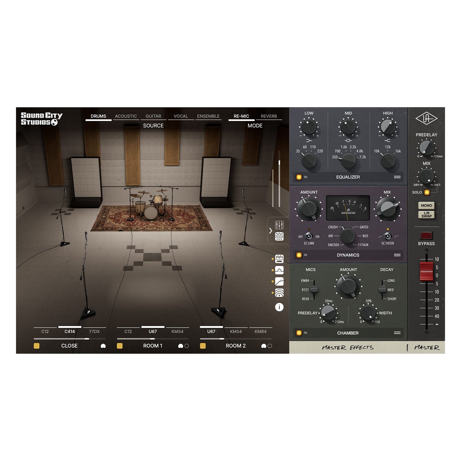 Universal Audio Sound City Studios - Room Emulation Plugin (VST/AU/AAX / Native)