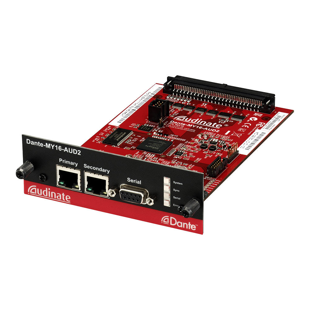 Yamaha Dante-MY16-AUD2 Dante Network Card