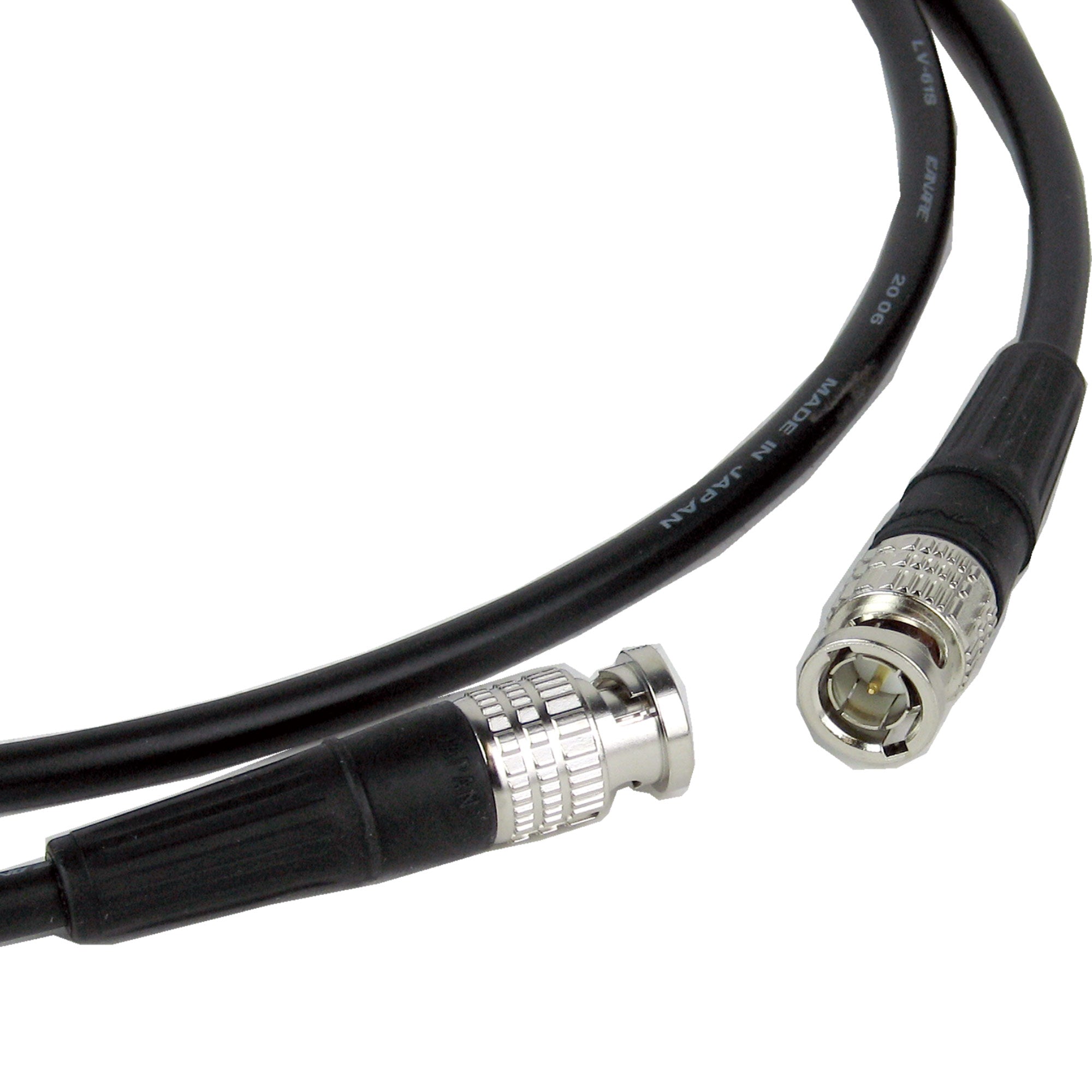 Canare VAC005F-BLK Black BNC Video Patch Cord - 5 Feet