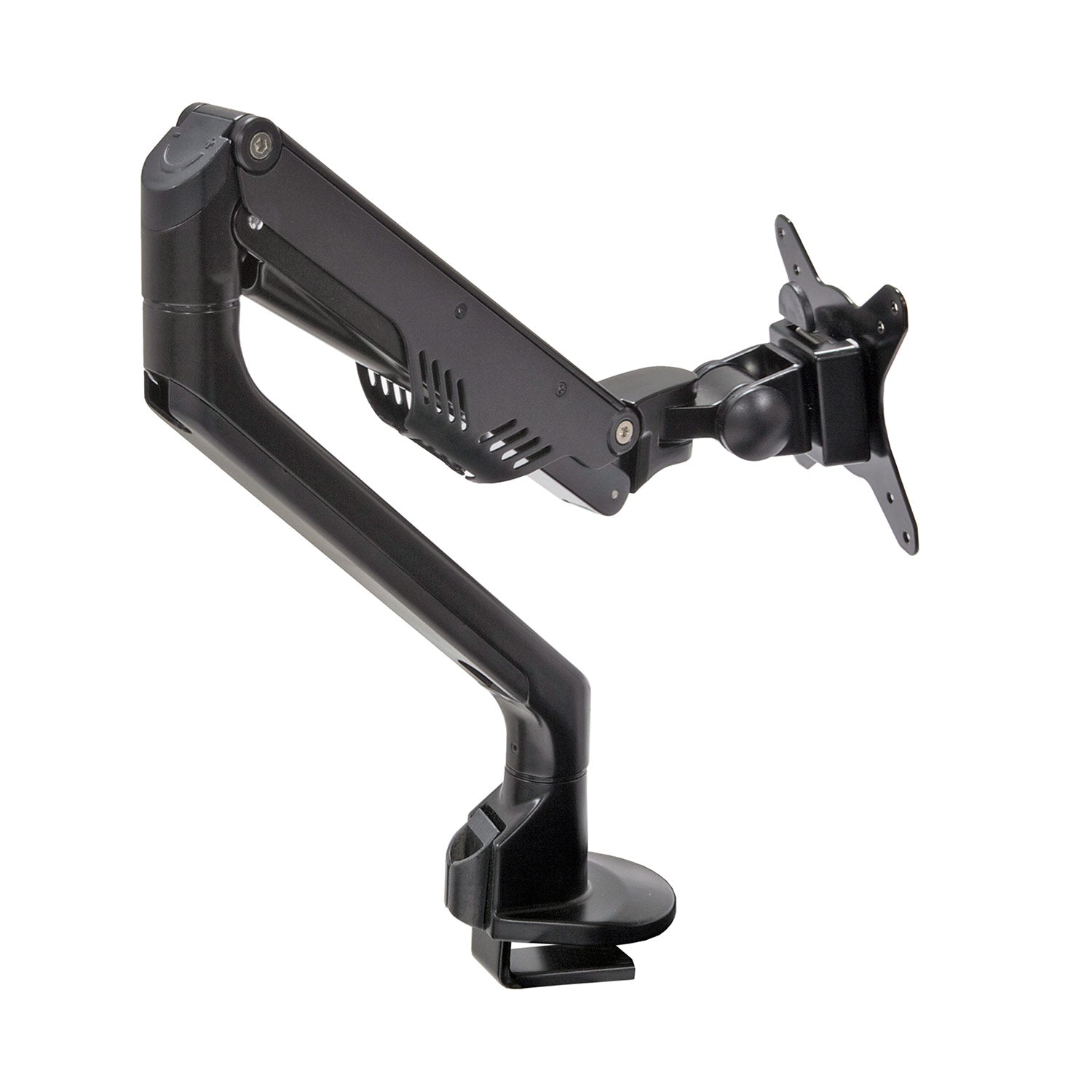 Argosy MONITOR ARM-D8-B Argosy Single Monitor Arm, For Monitor 4-1/2 Lbs -19-1/2 Lbs (2-9Kg), With Clamp Mount
