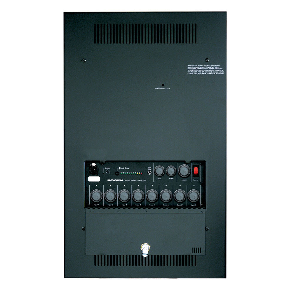 Bogen WV250 Wall Mount 250-Watt Mixer Amplifier