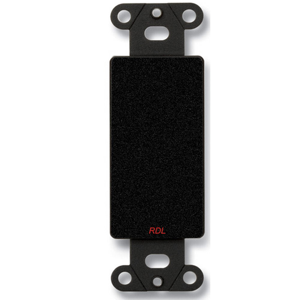 RDL DB-BLANK Decora Wall Plate with No Jack Cut Out