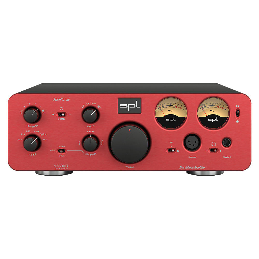 SPL Phonitor XE - High Fidelity Headphone Amplifier (Red)