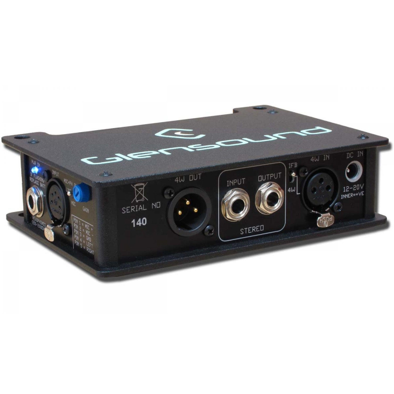 Glensound GS-FW008 - Four Wire Talkback & Talkback Into Headphone Circuit