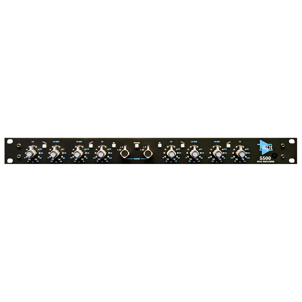 API 5500 Stereo/Mono Dual 550 Equalizer